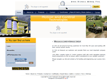 Tablet Screenshot of cairohydraulic.com